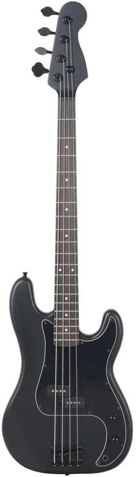 Elektrinė bosinė gitara pradedantiesiems, juoda, 4/4 46"