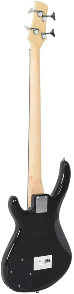 Elektrinė bosinė gitara pradedantiesiems, ruda/juoda, 4/4 46"