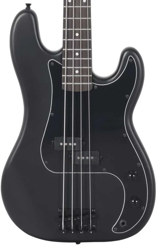 Elektrinė bosinė gitara pradedantiesiems, juoda, 4/4 46"