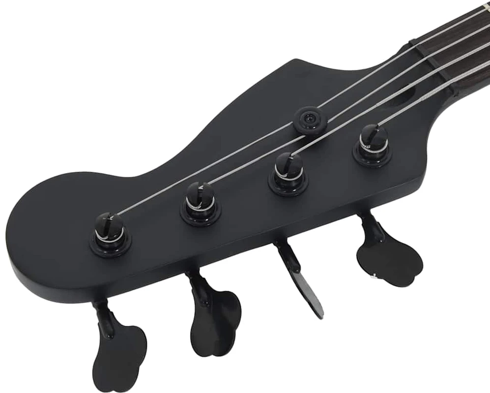 Elektrinė bosinė gitara pradedantiesiems, juoda, 4/4 46"