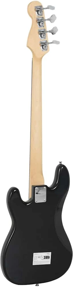 Elektrinė bosinė gitara pradedantiesiems, ruda/balta, 4/4 46"