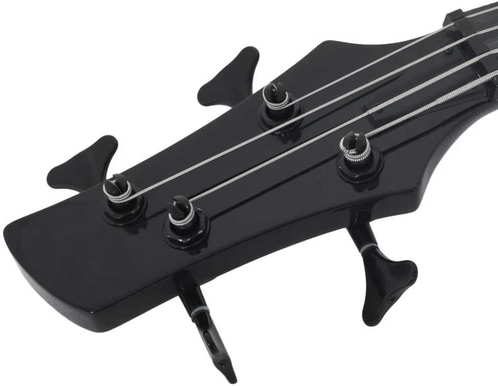 Elektrinė bosinė gitara pradedantiesiems, juoda, 4/4 46"