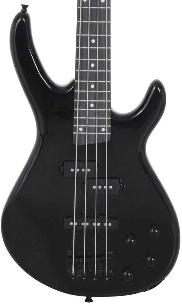 Elektrinė bosinė gitara pradedantiesiems, juoda, 4/4 46"