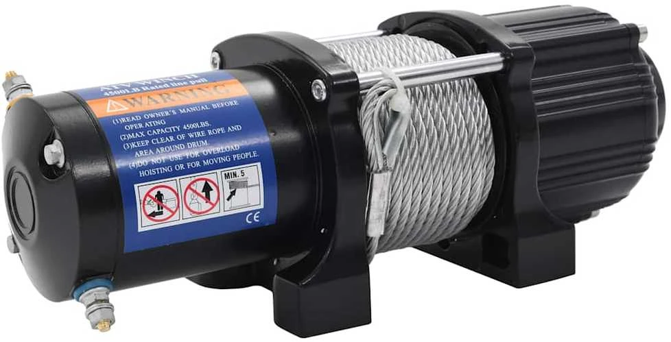 Elektrinė gervė, 12 V, 2040kg, su nuot. valdymo pultu