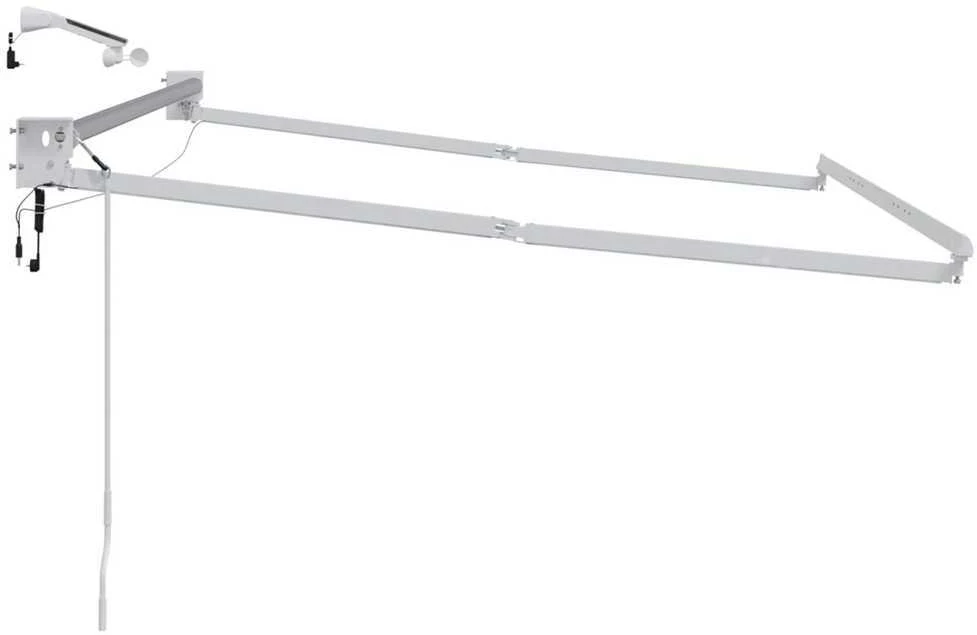 Elektrinė ištraukiama markizės sistema Baltas 3 x 2 m Aliuminis