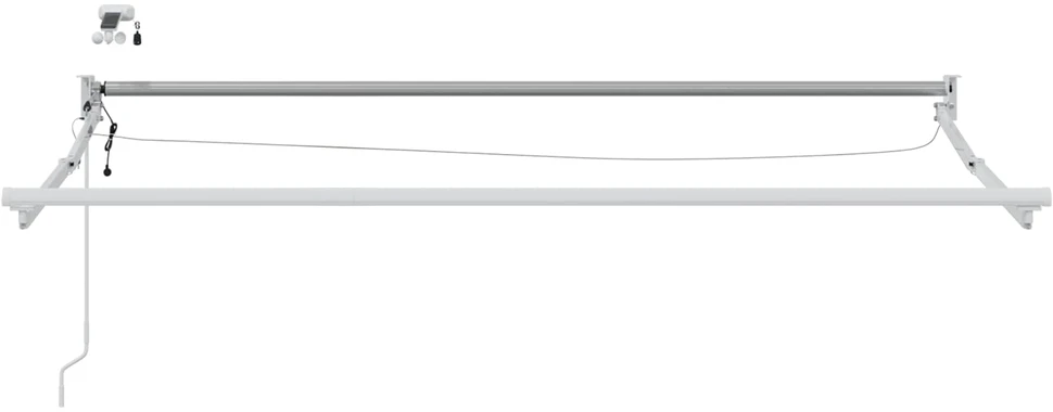 Elektrinė ištraukiama markizės sistema Baltas 3,5 x 2 m