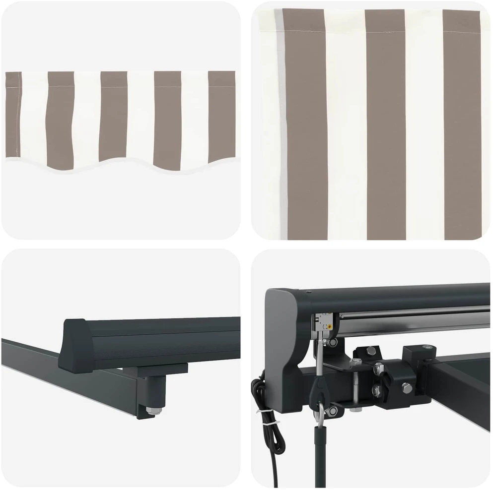 Elektrinė ištraukiama pavėsinė 3 x 2,5 m