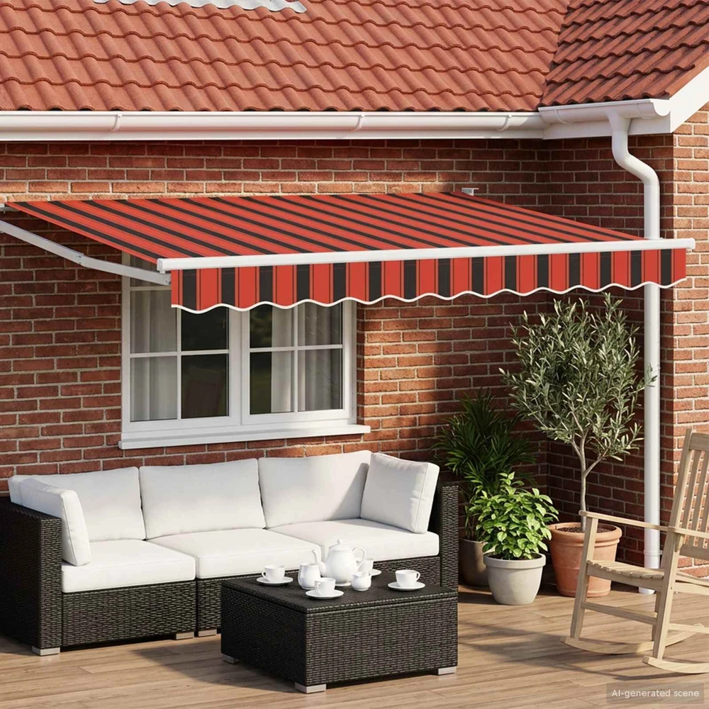 Elektrinė ištraukiama pavėsinė 3,5 x 2,5 m
