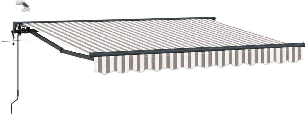 Elektrinė ištraukiama pavėsinė 4 × 3,5 m