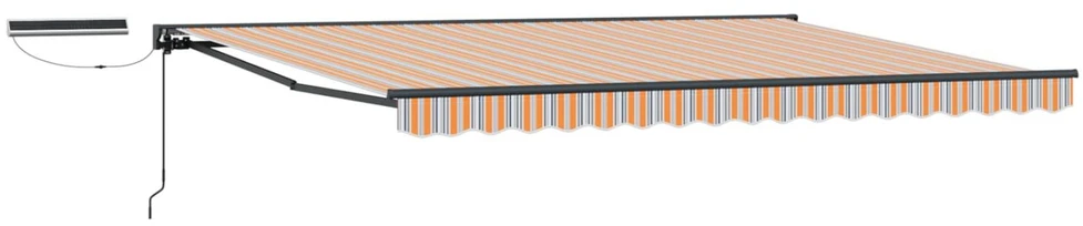 Elektrinė ištraukiama pavėsinė 4 × 3,5 m