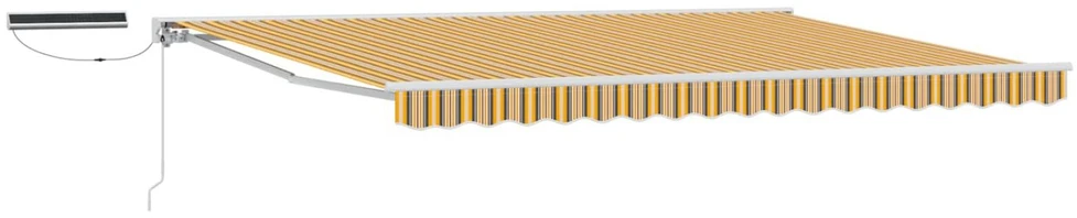 Elektrinė ištraukiama pavėsinė 4,5 × 3,5 m