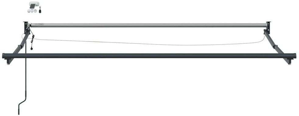 Elektrinė ištraukiama pavėsinė Įvairiaspalvis 2,5 x 2 m