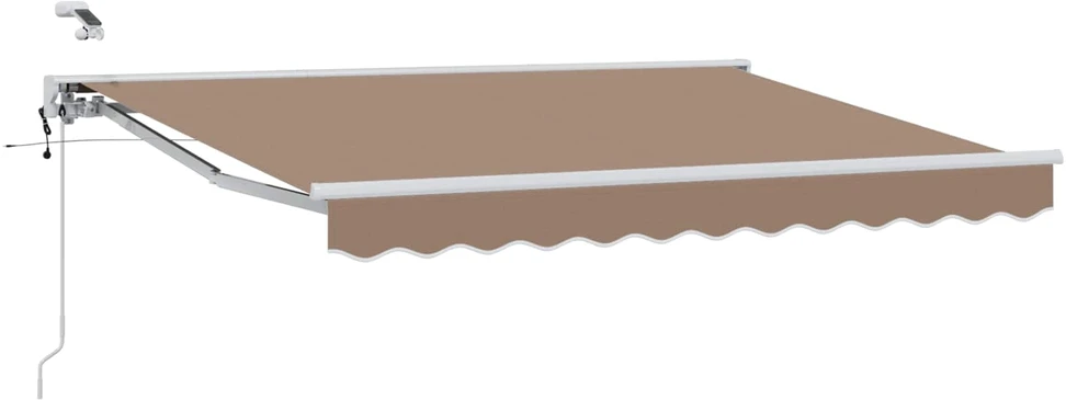 Elektrinė ištraukiama pavėsinė Taupe 3,5 x 2 m