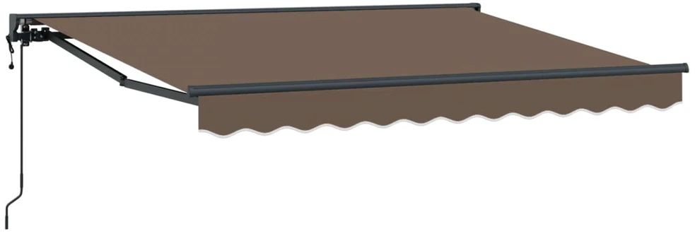 Elektrinė ištraukiama pavėsinė Taupe 4 x 2 m