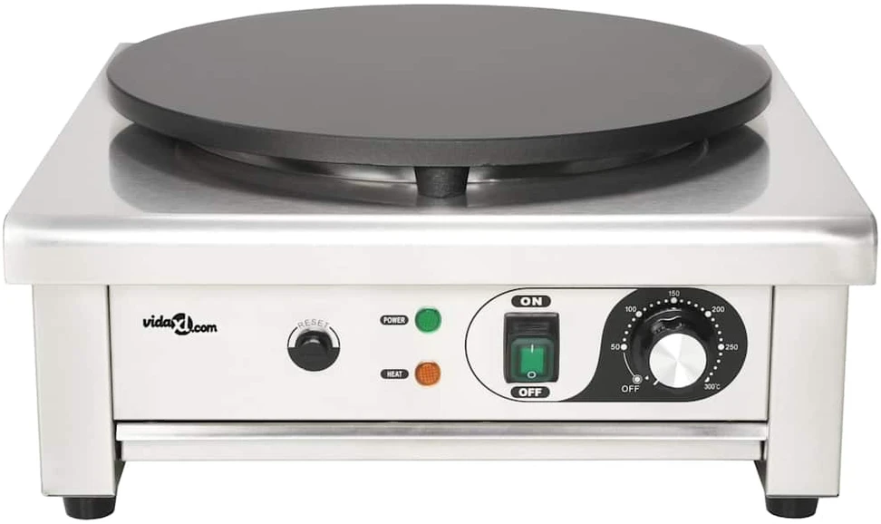 Elektrinė lietinių blynų keptuvė su ištrauk. pad., 40cm, 3000W
