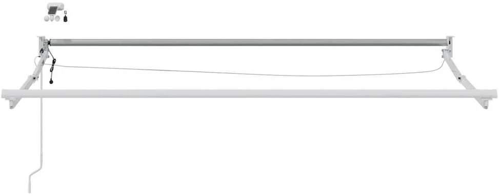 Elektrinė ištraukiama pavėsinė Antracito ir baltos 3 x 2,5 m