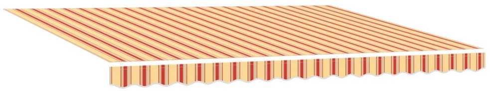 Elektrinė ištraukiama pavėsinė Įvairiaspalvis 4 x 2 m