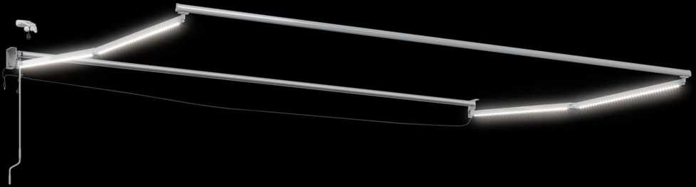 Elektrinė ištraukiama pavėsinė Įvairiaspalvis 4 x 2 m