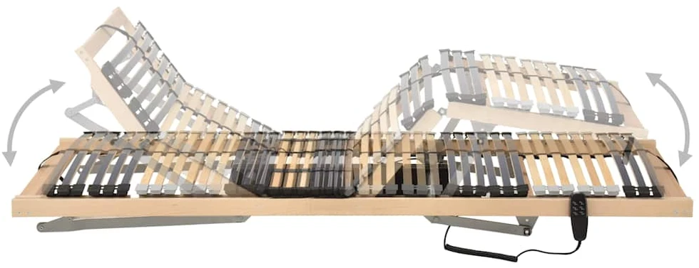Elektrinės grotelės lovai su 42 lentjuostėmis, 100x200cm
