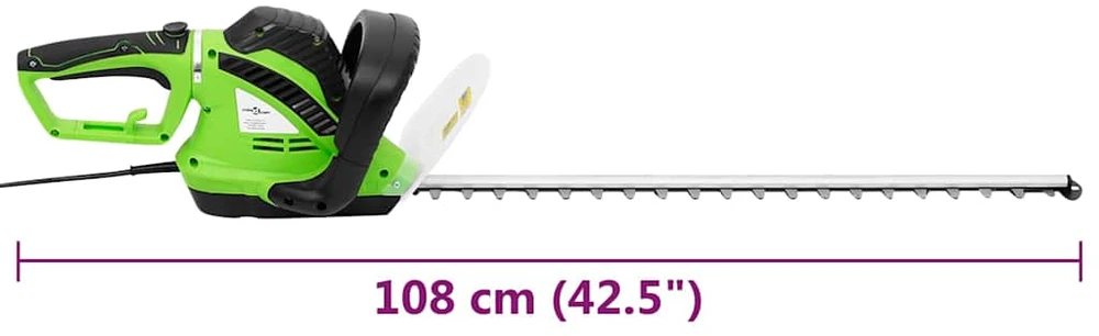 Elektrinės gyvatvorių žirklės, 61cm, 750W