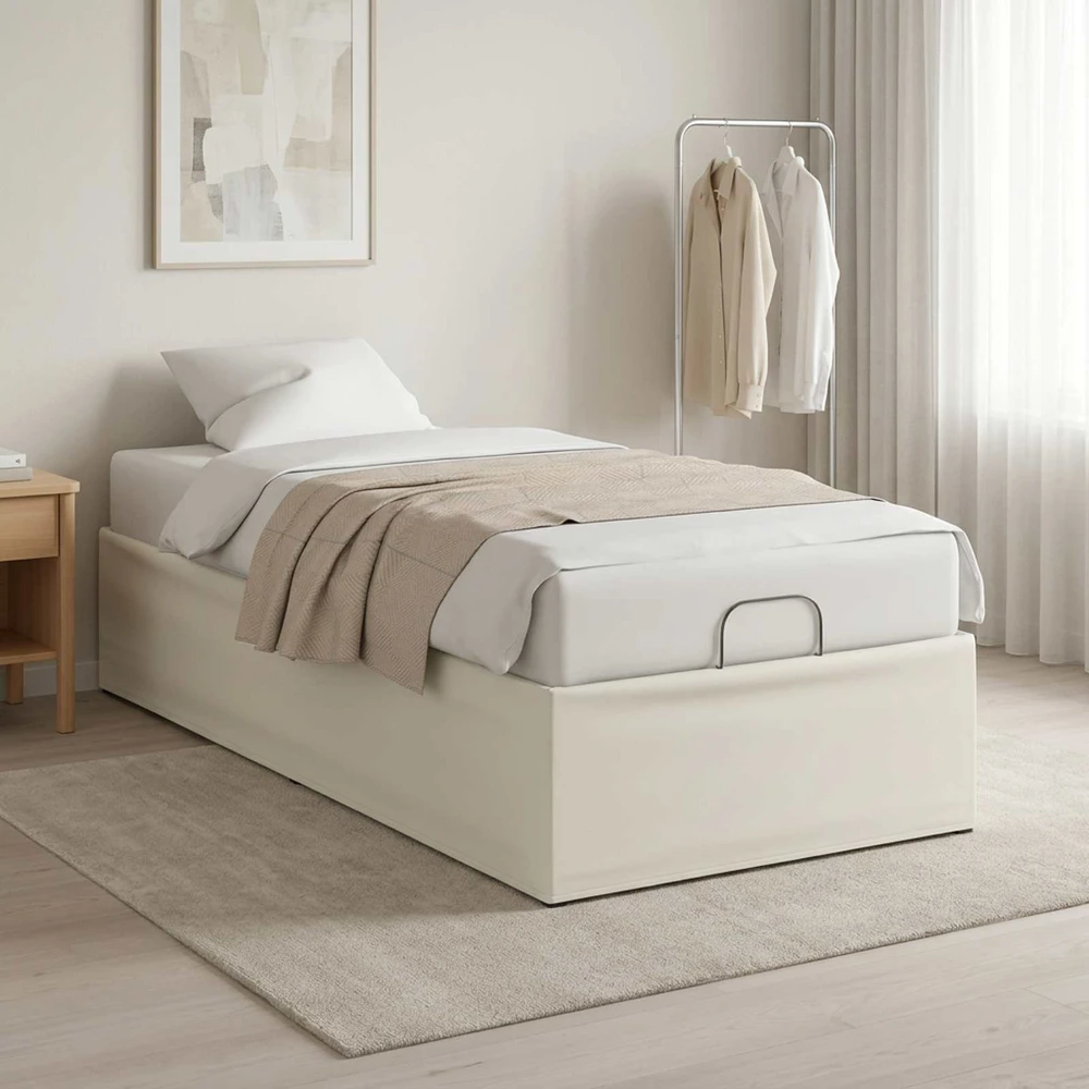 Elektrinis reguliuojamas lovos rėmas Balta 200 x 90 x 33,5 cm
