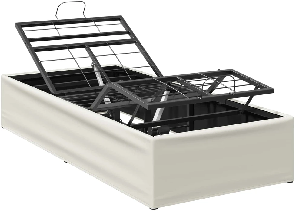 Elektrinis reguliuojamas lovos rėmas Balta 200 x 90 x 33,5 cm