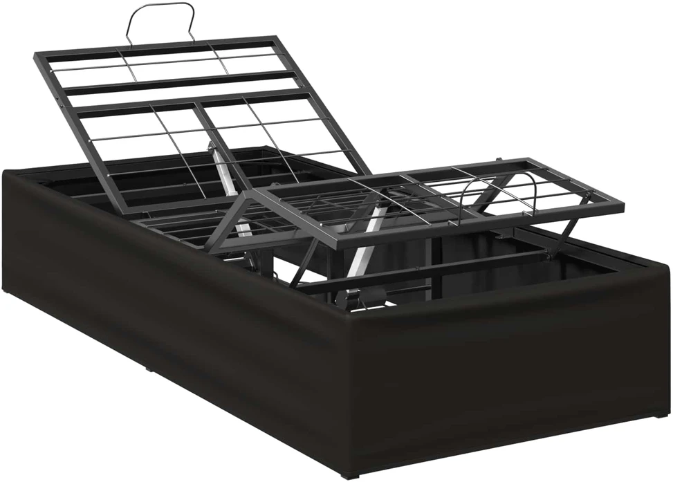 Elektrinis reguliuojamas lovos rėmas Juoda 200 x 90 x 33,5 cm