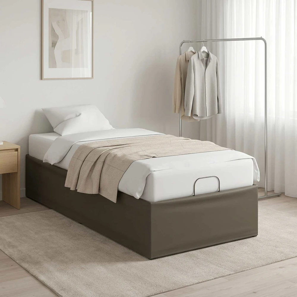 Elektrinis reguliuojamas lovos rėmas Pilka 200 x 80 x 33,5 cm