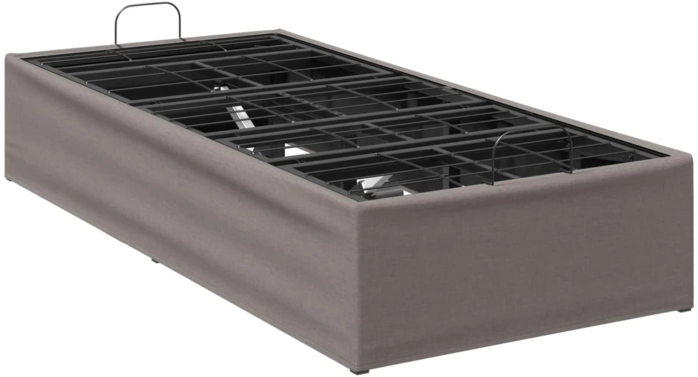 Elektrinis reguliuojamas lovos rėmas Taupe 200 x 100 x 33,5 cm