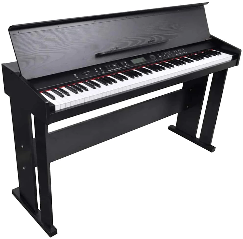 Elektrinis skaitmeninis pianinas su stovu natoms, 88 klavišų