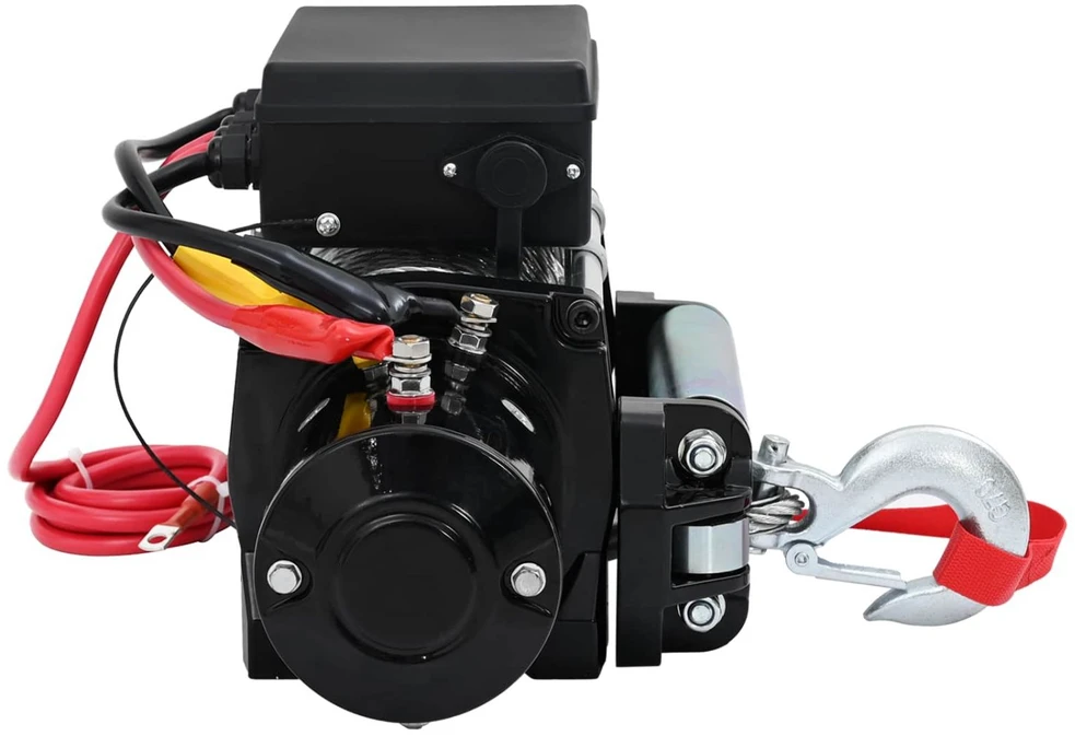 Elektrinis winchas PVC Juoda
