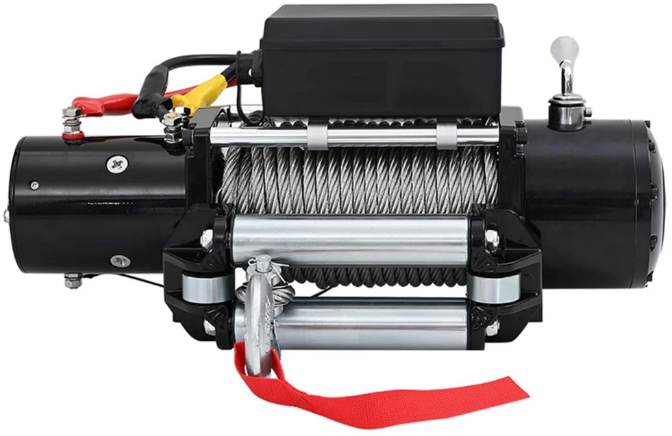 Elektrinis winchas PVC Juoda