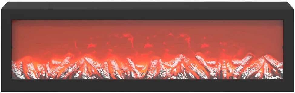 Elektrinis židinys Balta 150 x 30 x 50 cm Apdirbta mediena