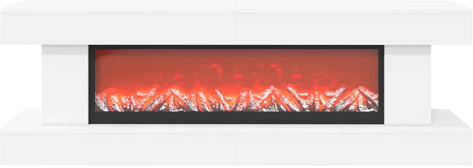 Elektrinis židinys Balta 150 x 30 x 50 cm Apdirbta mediena