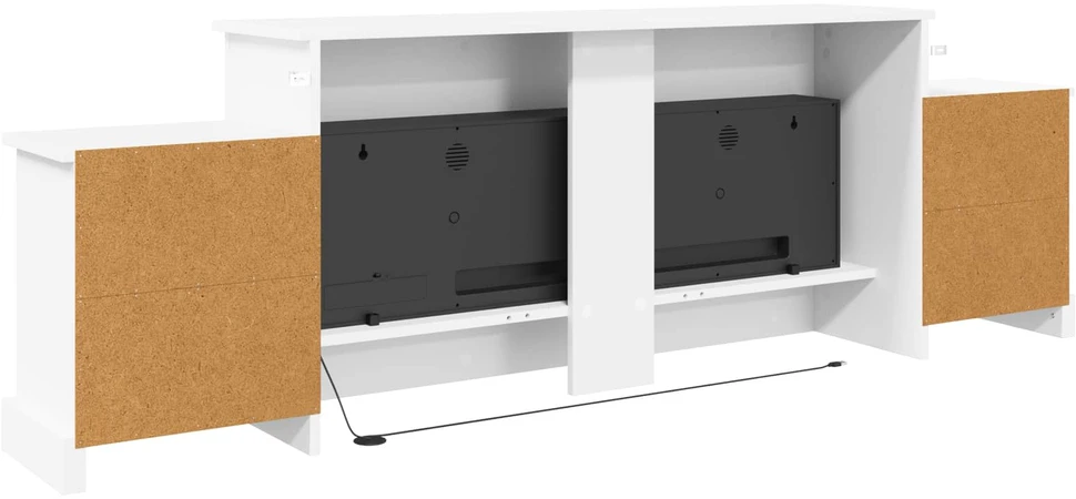 Elektrinis židinys Balta 177 x 30 x 56,5 cm Apdirbta mediena