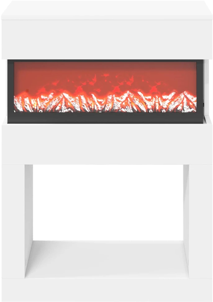Elektrinis židinys Balta 64 x 30 x 87 cm Apdirbta mediena