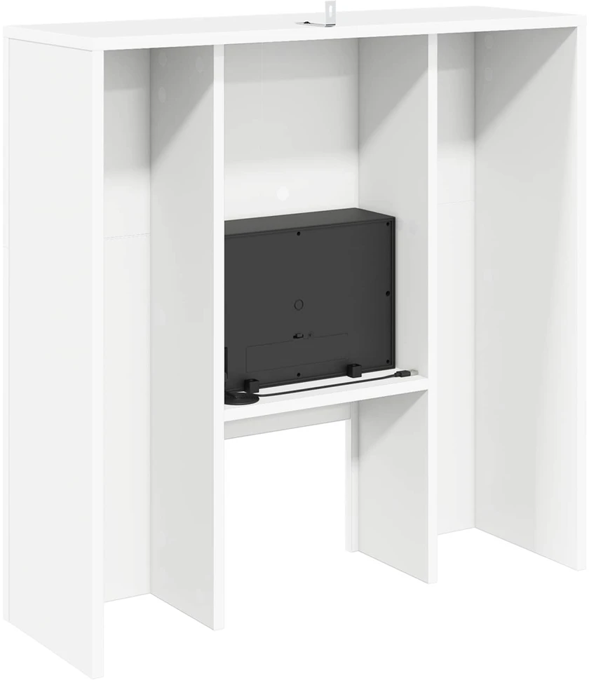 Elektrinis židinys Balta 75 x 24,5 x 75 cm Apdirbta mediena