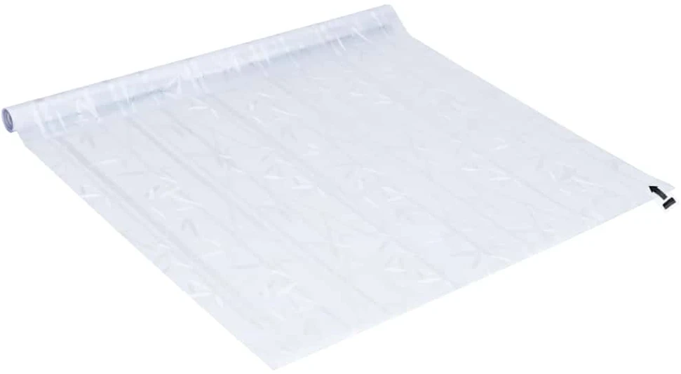Elektrostatinė langų plėvelė Bambuko raštas 90 x 500 cm PVC