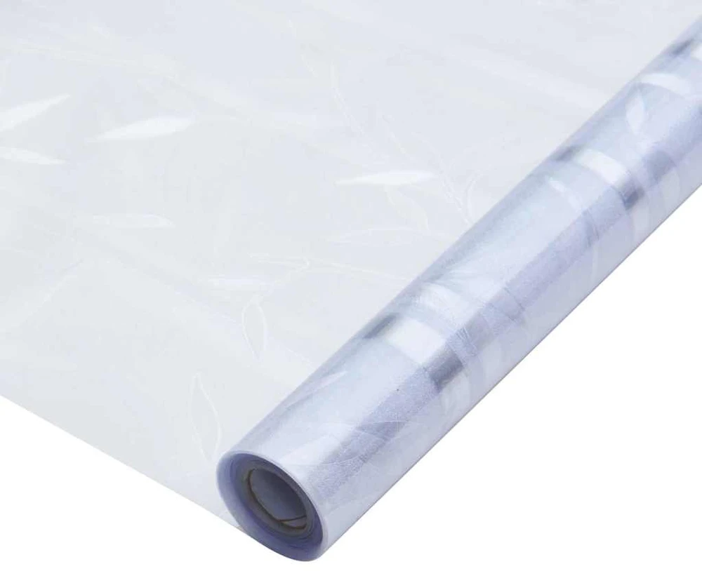 Elektrostatinė langų plėvelė Bambuko raštas 90 x 500 cm PVC