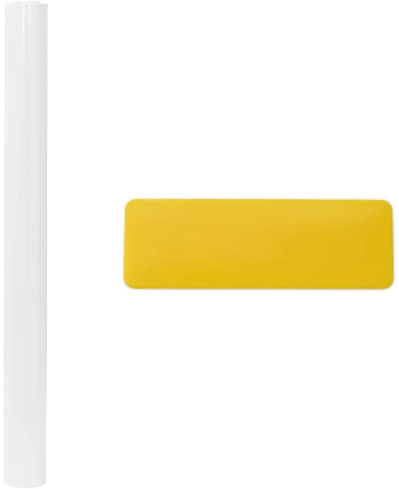 Elektrostatinė langų plėvelė Frosted Balta 45 x 2000 cm PVC