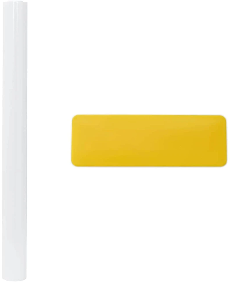 Elektrostatinė langų plėvelė Frosted Balta 90 x 500 cm PVC