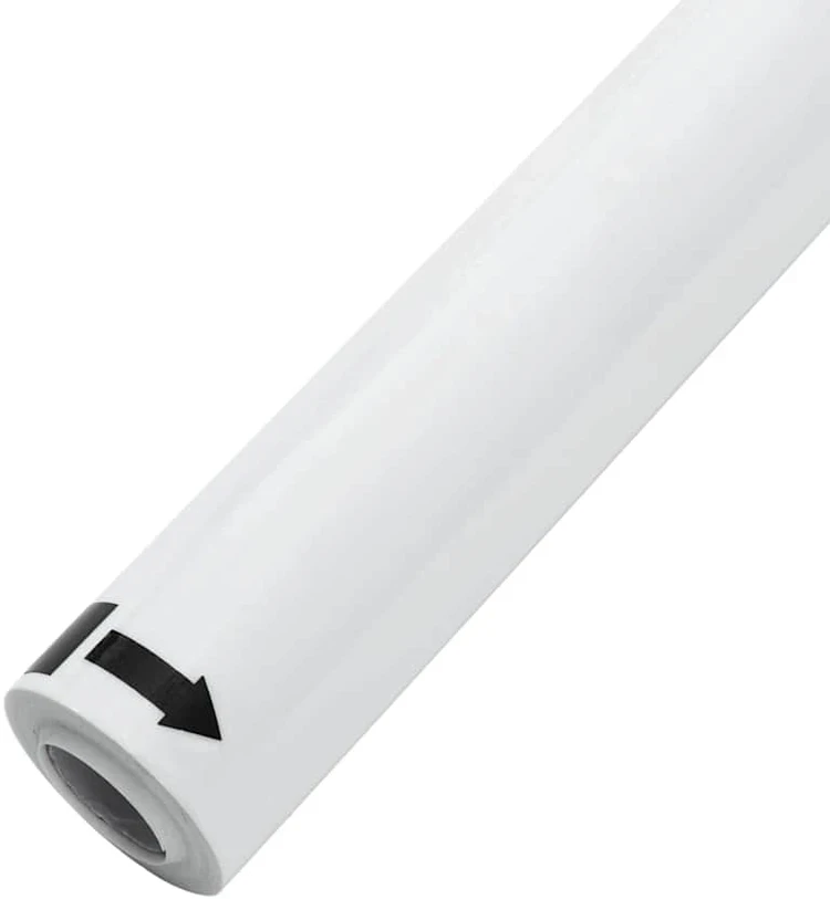 Elektrostatinė langų plėvelė Frosted Balta 45 x 2000 cm PVC