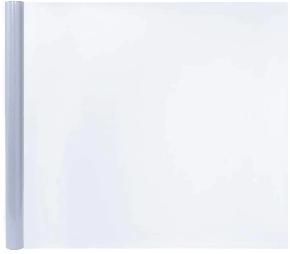 Elektrostatinė langų plėvelė Frosted Pilka 45 x 2000 cm PVC
