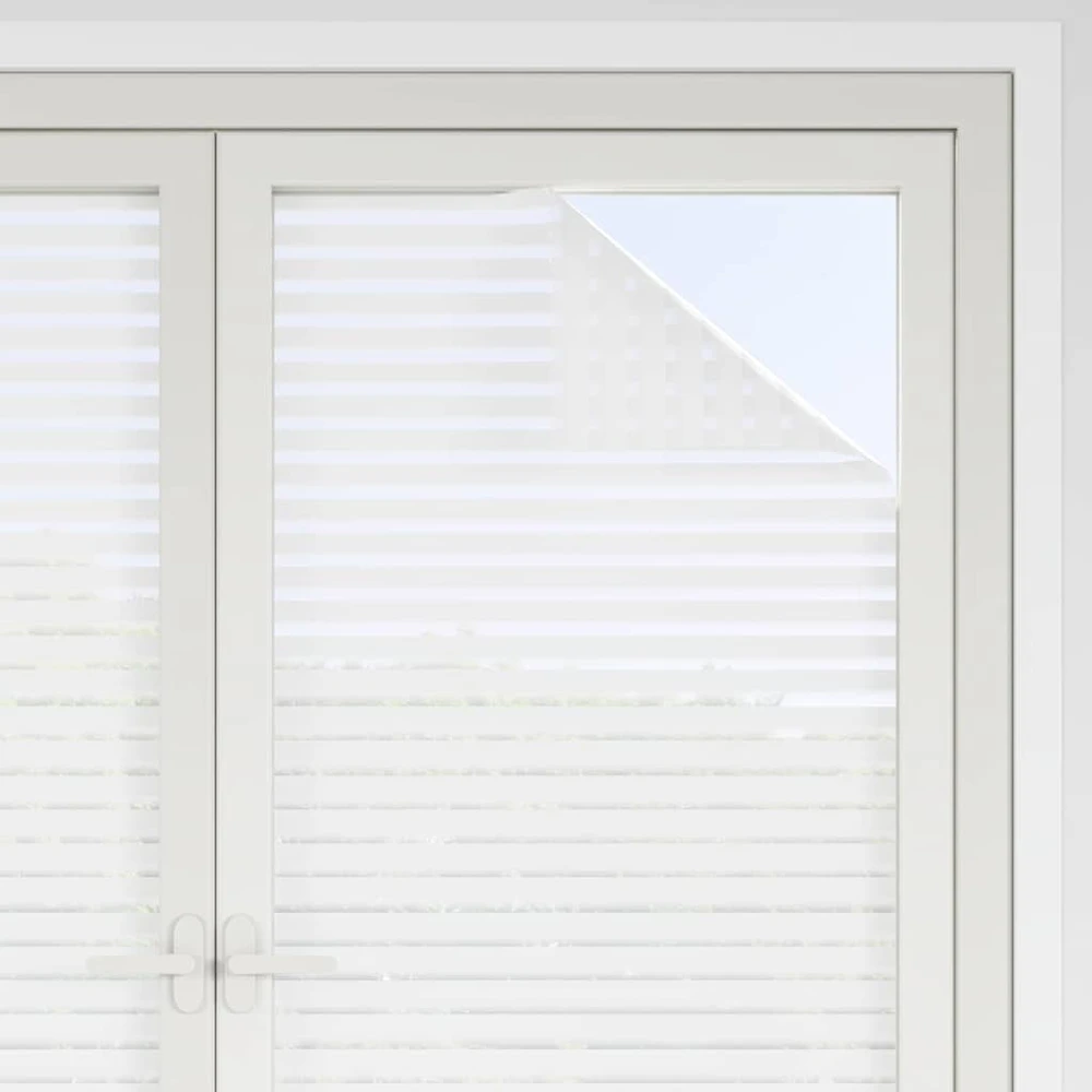 Elektrostatinė langų plėvelė Žaliuzių raštas 90 x 500 cm PVC