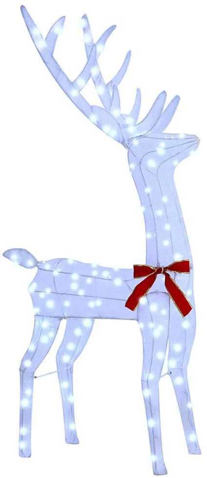 Elnių Šeima 3 vnt. 300 LED Šalta balta 68 x 26 x 127 cm Audinys