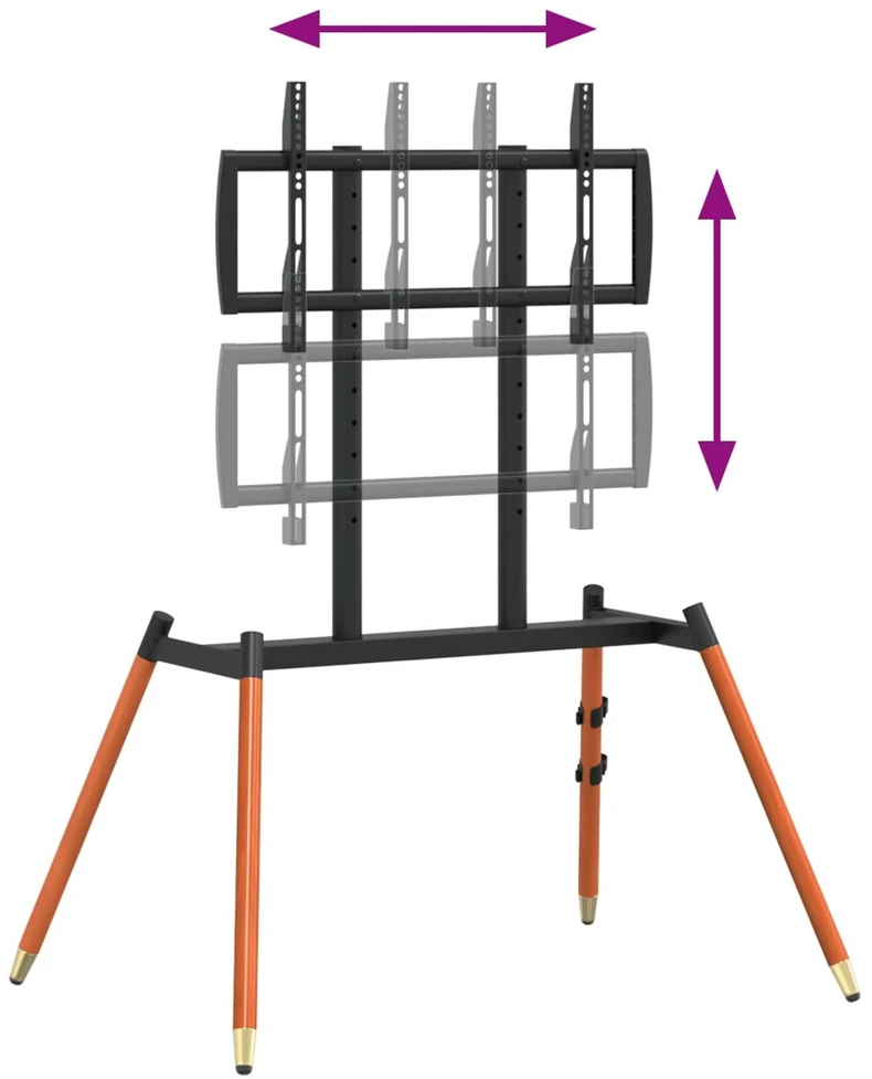 Laikiklis Eselio TV stovas skirta 37-86 Inch Screen 60 kg