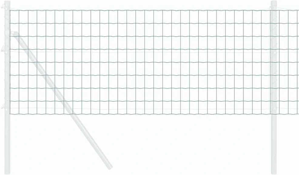 Euro tvora 0,4 x 10 m PVC padengta geležis Žalia