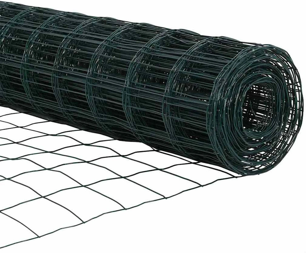 Euro tvora 0,4 x 25 m PVC padengta geležis Žalia