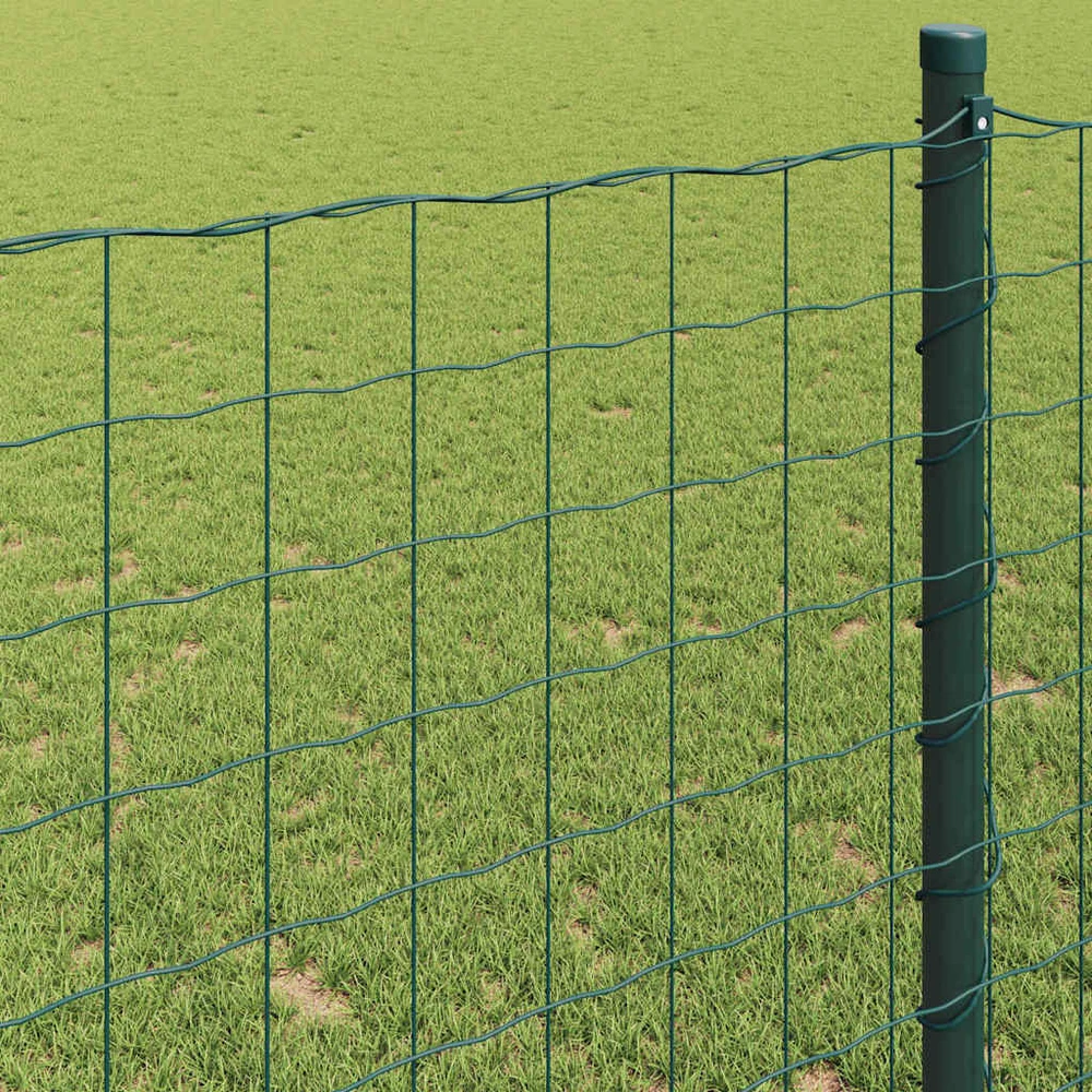 Euro tvora 0,4 x 50 m PVC padengta geležis Žalia