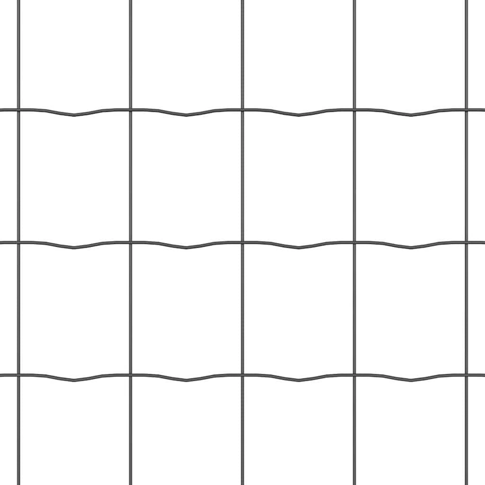 Euro tvora 0,6 x 10 m PVC padengta geležis Pilka